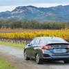 2021 Honda Clarity rear shot in the field