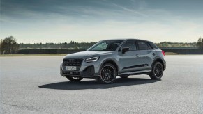 An Audi Q2 mini SUV, discontinued after the first ever generation