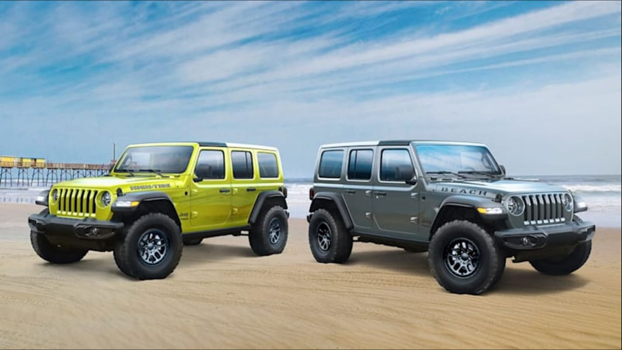 Jeep Wrangler High Tide models