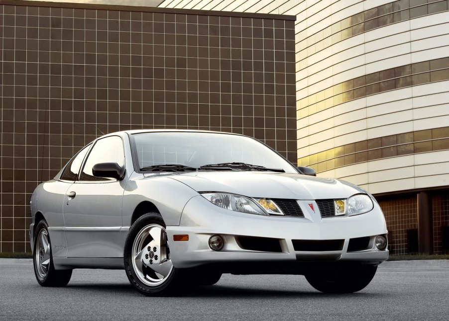 2002 pontiac Sunfire in silver