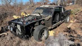 stripped Shelby GT500