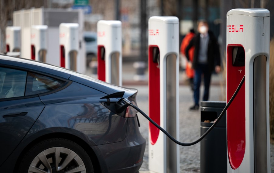 Convenient places to charge a Tesla on a date