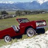 The original 1966 Ford Bronco in red: the history of the ford bronco is long and interesting.