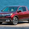 2019 Honda Ridgeline by the water