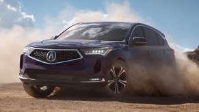 2022 Acura RDX Kicking Up the Dust