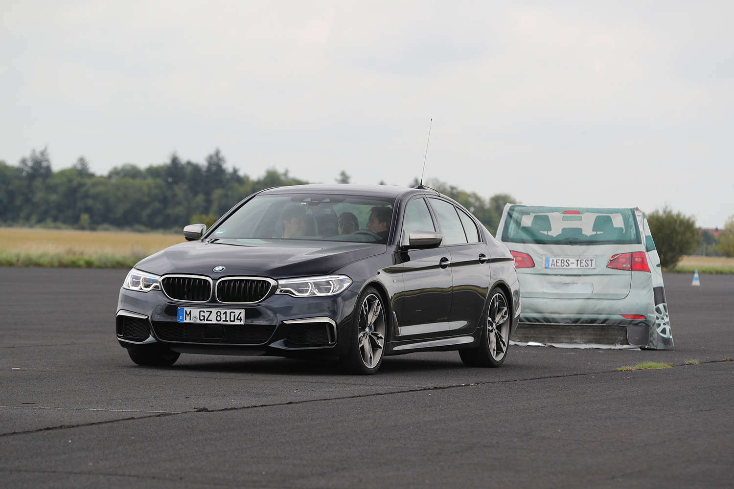 2022 BMW M550i xDrive at 40 years of BMW celebration 