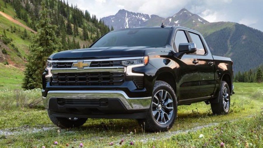 2022 Chevrolet Silverado 1500 High Country in a field