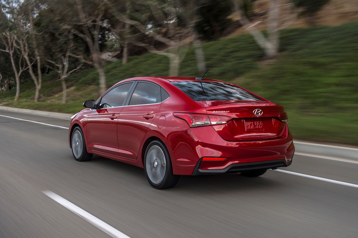 2022 Hyundai Accent trims