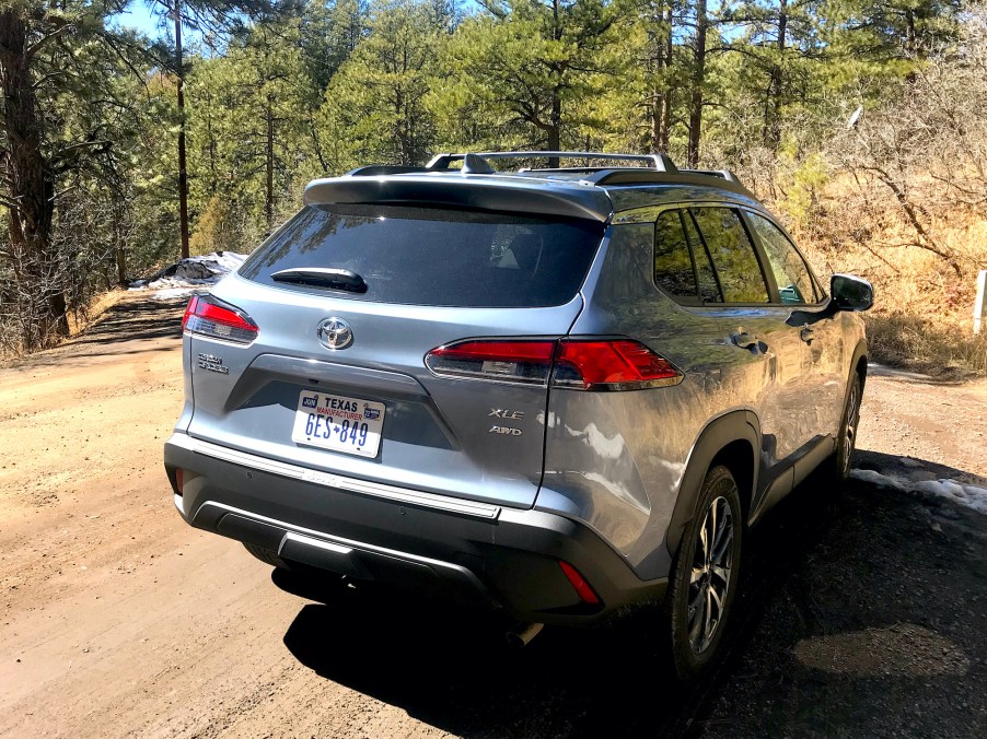 2022 Toyota Corolla Cross rear corner