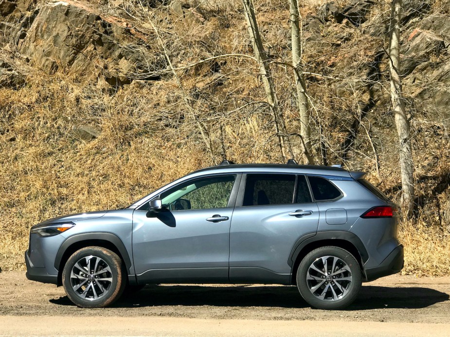 2022 Toyota Corolla Cross earned an IIHS Top Safety Pick+ designation. 