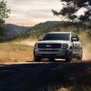 The 2022 Kia Telluride demonstrates its capability as a three-row SUV.