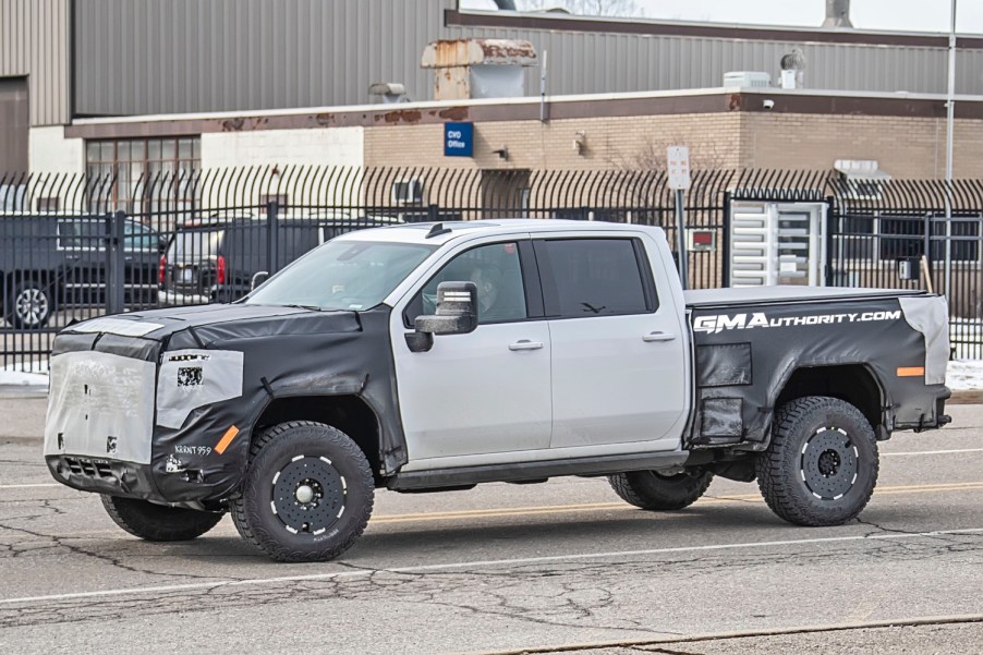 2023 GMC Sierra HD AT4X prototype