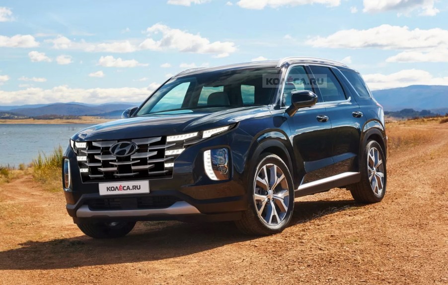 2023 Hyundai Palisade rendering