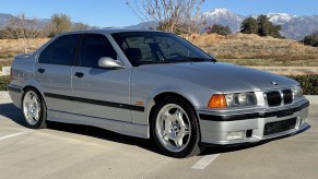 1998 BMW E36 M3 in Silver with automatic transmission for sale on Cars and Bids