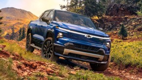 The 2024 Chevy Silverado EV off-roading