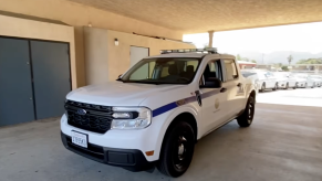 Ford Maverick security truck