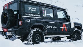 The INEOS Grenadier is a British 4x4 SUV.