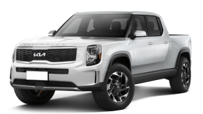 Kia Telluride EV truck rendering