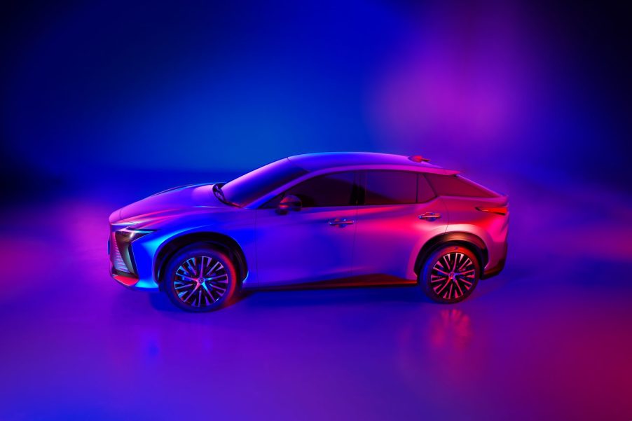 The Lexus RZ 450e is a new EV crossover from Lexus that is set to enter production.