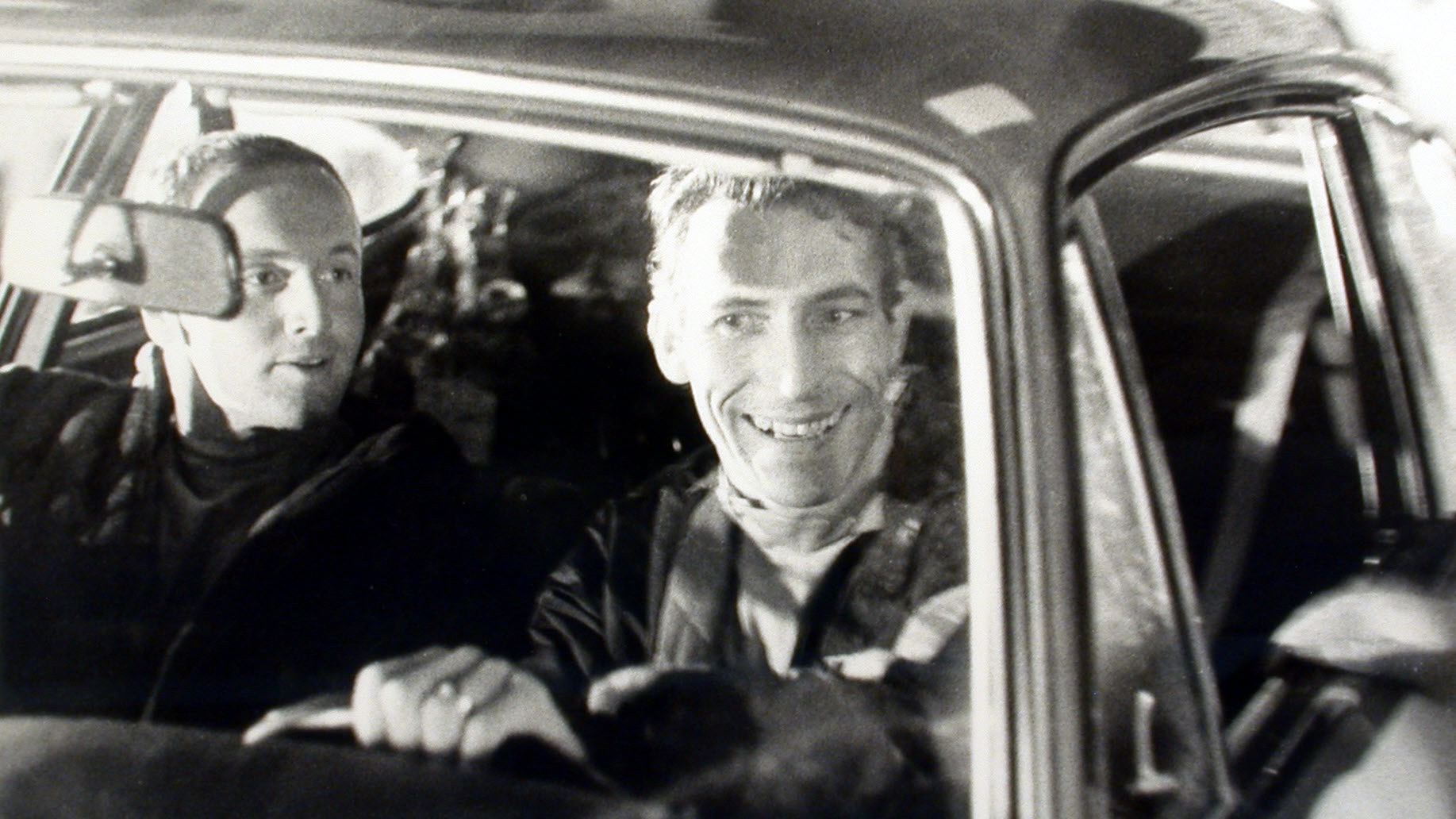 Quick Vic Elford behind the wheel of Porsche 