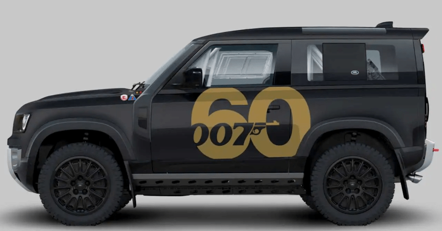 James Bond 60th anniversary Land Rover Defender