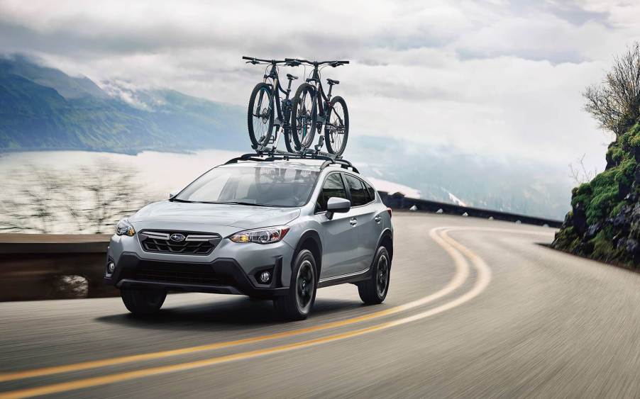 The 2022 Subaru Crosstrek is a crossover that offers a manual transmission