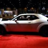 2020 Dodge Challenger Hellcat side view at the chicago auto show.