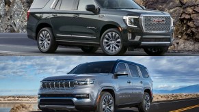 The 2022 GMC Yukon Denali vs. 2022 Jeep Grand Wagoneer