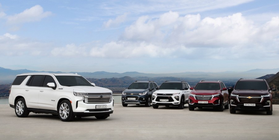 The Chevy Tahoe SUV arrives in Korea