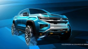 2022 Volkswagen Amarok teaser