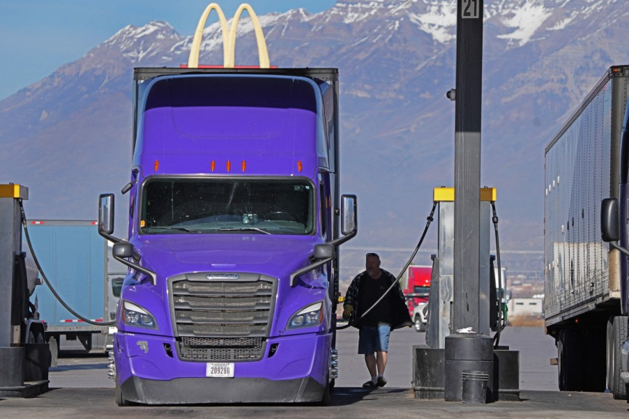 Long-haul truck drivers found creative ways to cook