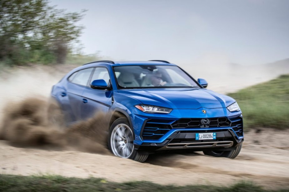 Lamborghini Urus in the dirt. Will McLaren build an SUV to compete? 