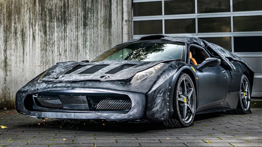 2012 Ferrari LaFerrari Prototype wearing camo