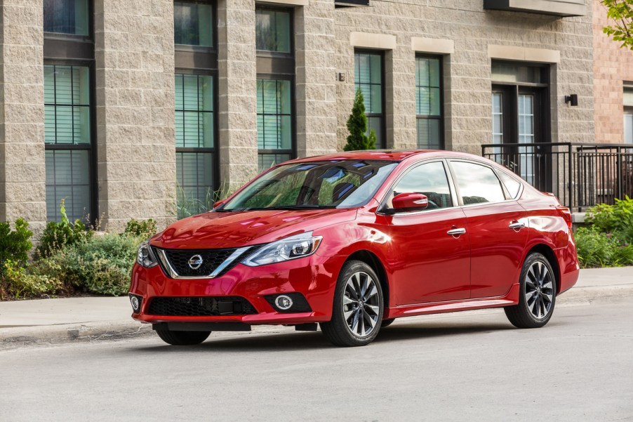 2019 Nissan Sentra Sr Turbo front corner