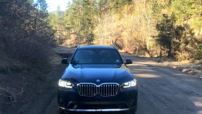 2022 BMW X3 front far shot