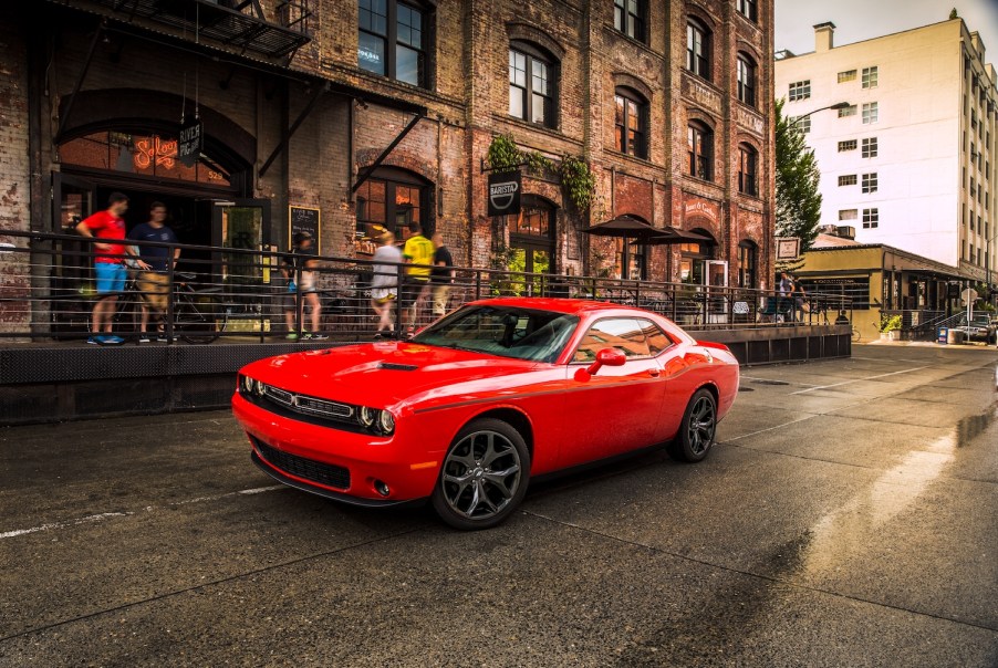 2022 Dodge Challenger SXT front view