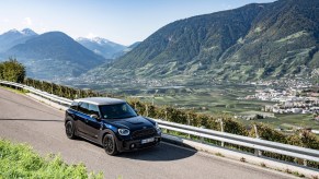 2022 Mini Countryman in the mountains