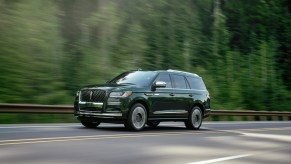 The 2022 Lincoln Navigator uses Amazon's Alexa