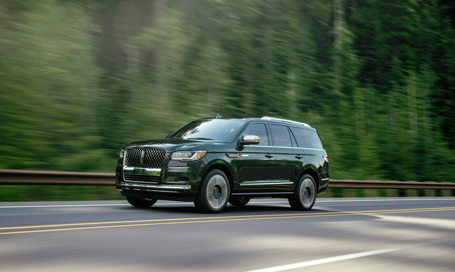 The 2022 Lincoln Navigator uses Amazon's Alexa