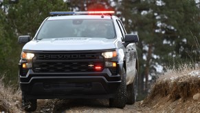 the new police Silverado