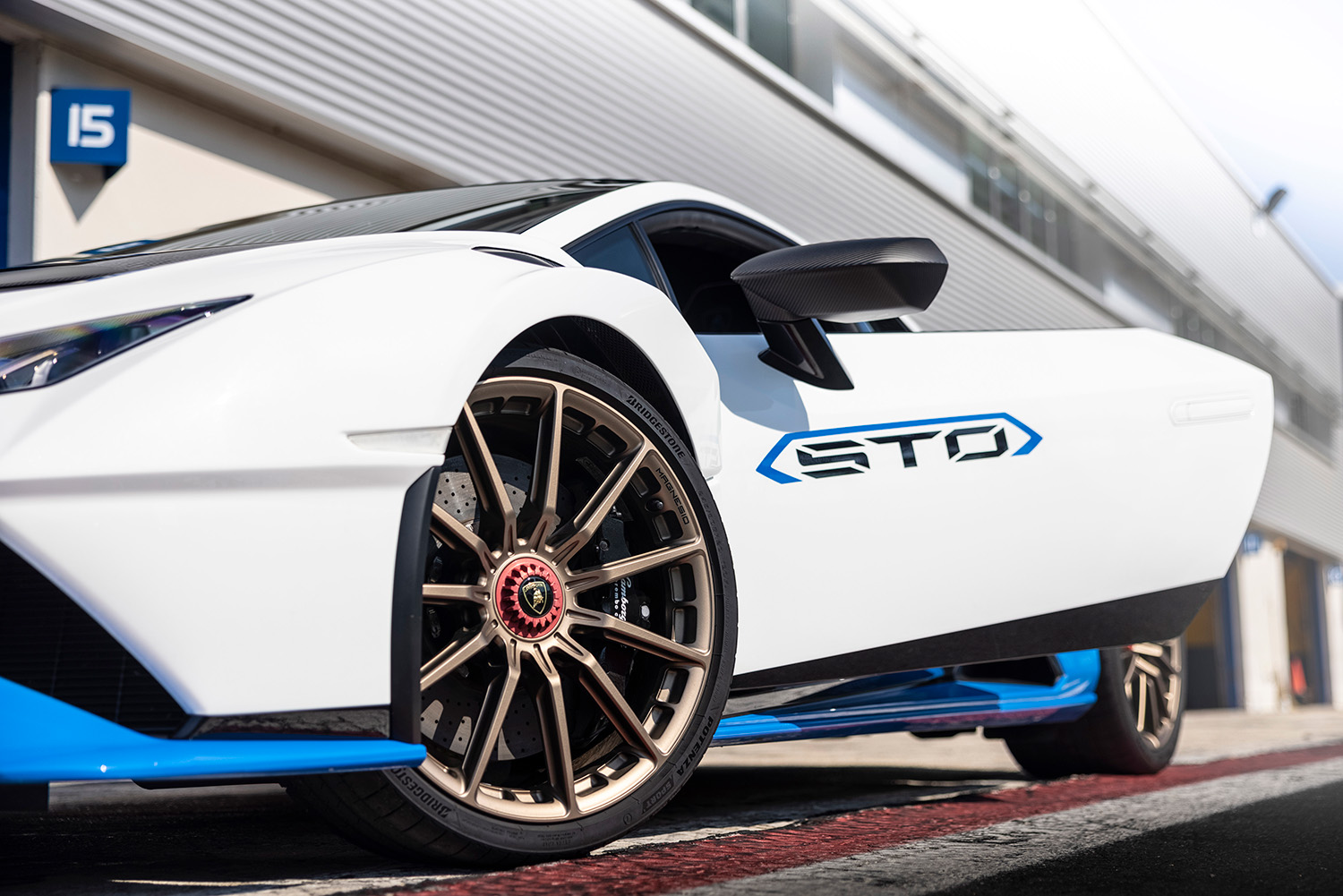 Lamborghini Huracan EVO on Bridgestone Potenza Sport  high performance Tires