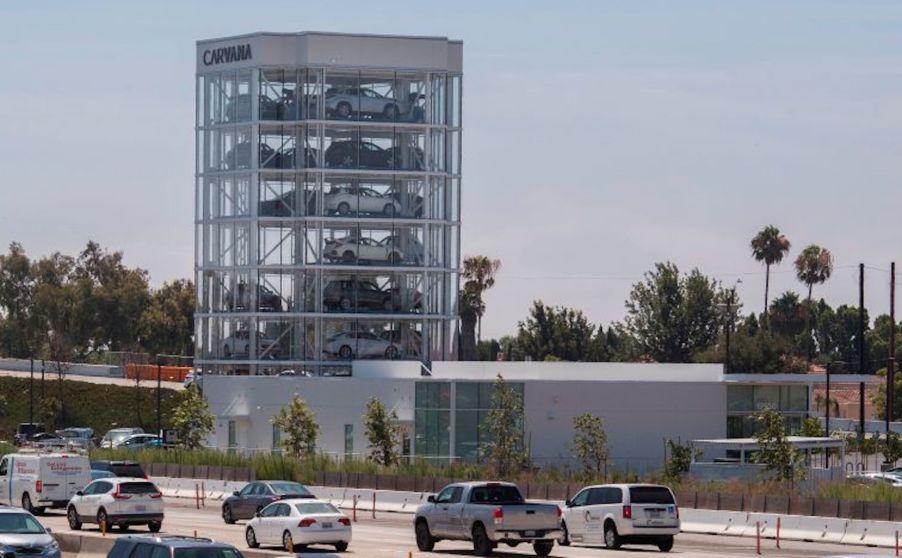 Carvana dealership tower