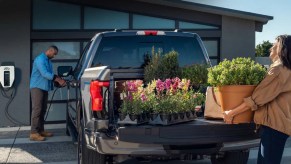 The Ford Charge Station Pro for the Ford F-150 Lightning