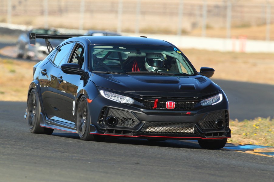 2021 Honda Civic Type R TC on Track