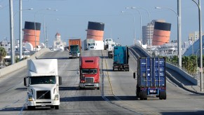 Long haul truck drivers truckers