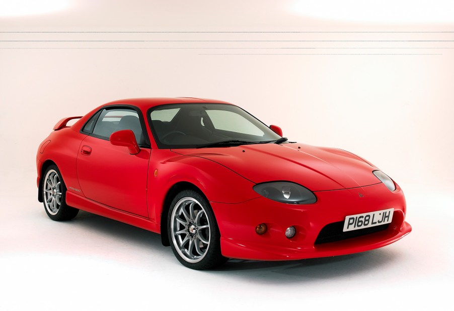 Red 1997 Mitsubishi FTO JDM Coupe