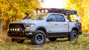 Ram Rebel OTG concept in the woods