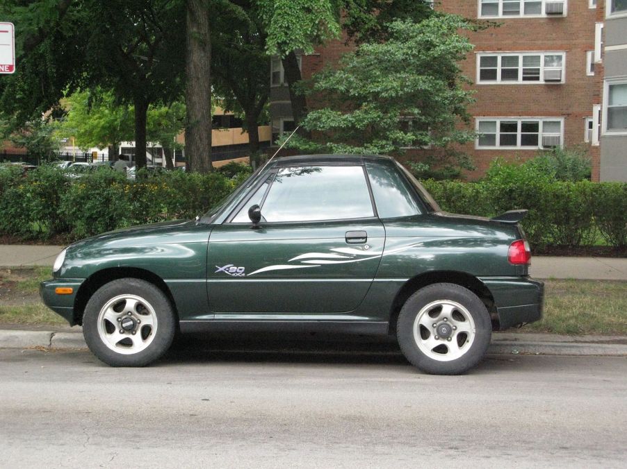 Suzuki X-90 in green