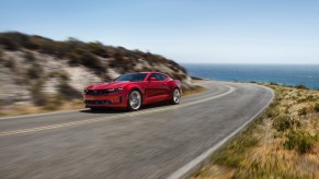 Chevrolet Camaro LT1 in red