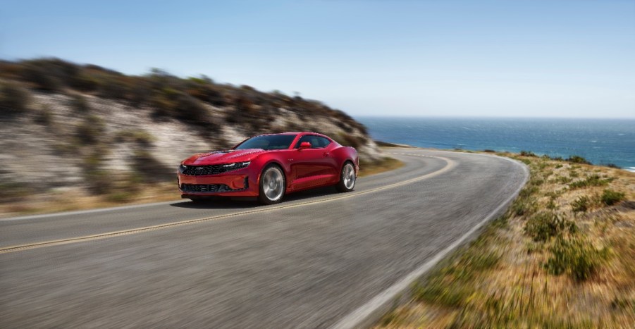 Chevrolet Camaro LT1 in red